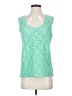 Ellen Tracy Teal Tank Top Size S - photo 1