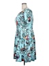 Triste Paisley Teal Casual Dress Size 2X - photo 5