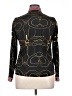 Unbranded 100% Polyester Print Black Long Sleeve Blouse Size XL - photo 2
