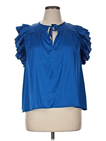 Dreamers Short Sleeve Blouse (view 1)