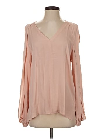 Kobi Halperin Long Sleeve Silk Top (view 1)