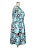Triste Paisley Teal Casual Dress Size 2X - photo 4