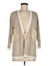Wrap 100% Linen Tan Cardigan Size M - photo 1