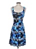 Ali Ro Print Blue Casual Dress Size 2 - photo 2