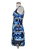 Ali Ro Print Blue Casual Dress Size 2 - photo 5