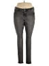 SLINK Jeans Solid Gray Jeans Size 16 - photo 1