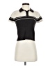 Zara 100% Polyester Black Short Sleeve Top Size S - photo 1