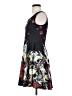 Unbranded Graphic Black Cocktail Dress Size S (estimated) - photo 5
