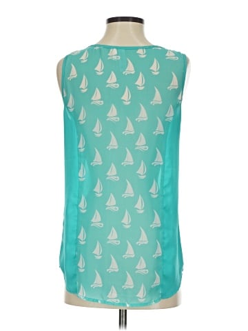 Pink Owl Sleeveless Top (view 2)