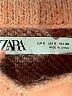 Zara Stripes Orange Pullover Sweater Size S - photo 7