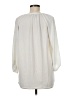 Express 100% Polyester Ivory 3/4 Sleeve Blouse Size M - photo 2