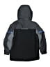 Gerry 100% Polyester Color Block Black Windbreaker Size 7 - 8 - photo 2