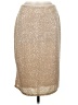 Zara Metallic Gold Formal Skirt Size M - photo 1