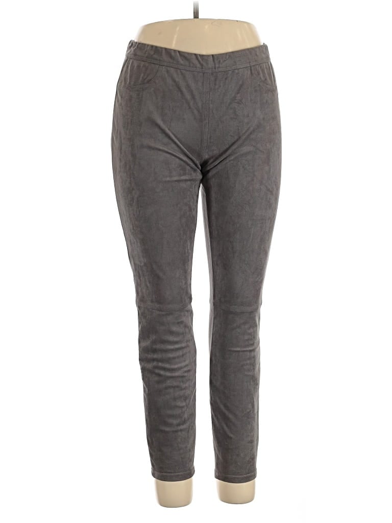 Pre-owned Max Studio Casual Pants In Gray
