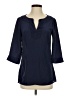 Banana Republic 100% Silk Blue Blouse Size XS - photo 1