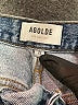 AGOLDE 100% Cotton Hearts Blue Jeans Size 28 waist - photo 7