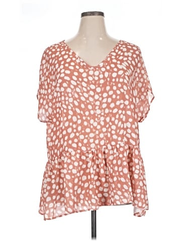 Haptics Short Sleeve Blouse (view 1)