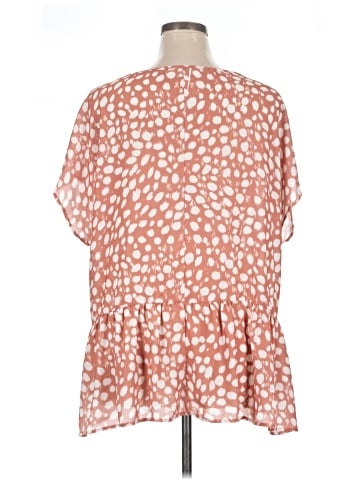 Haptics Short Sleeve Blouse (view 2)
