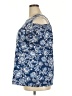 Woman Within Blue Short Sleeve Blouse Size 18 (L) - photo 5