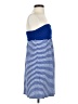 Express Stripes Blue Casual Dress Size XS - photo 4