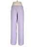 Assorted Brands 100% Silk Solid Purple Casual Pants Size M - photo 2