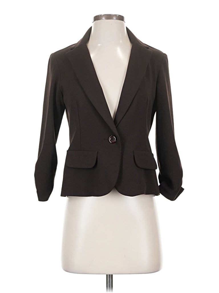 Pre-owned Soho Apparel Ltd Blazer Jacket In Brown