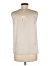 Unbranded Ivory Tan Sleeveless Blouse Size M - photo 2