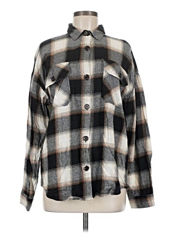 Forever 21 Long Sleeve Button-Down Shirt (view 1)