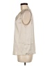 Unbranded Ivory Tan Sleeveless Blouse Size M - photo 5