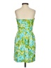 Walter by Walter Baker 100% Polyester Tropical Green Cocktail Dress Size XS - photo 2