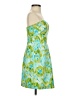 Walter by Walter Baker 100% Polyester Tropical Green Cocktail Dress Size XS - photo 4