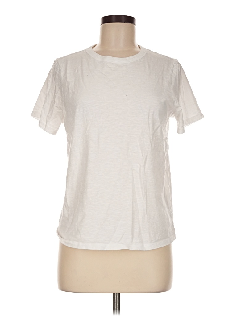 Pre-owned Old Navy Short Sleeve T-shirt In Ivory