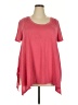 Willi Smith Pink Short Sleeve T-Shirt Size 2X - photo 1