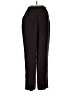 Unbranded 100% Silk Black Brown Silk Pants Size 8 - photo 2