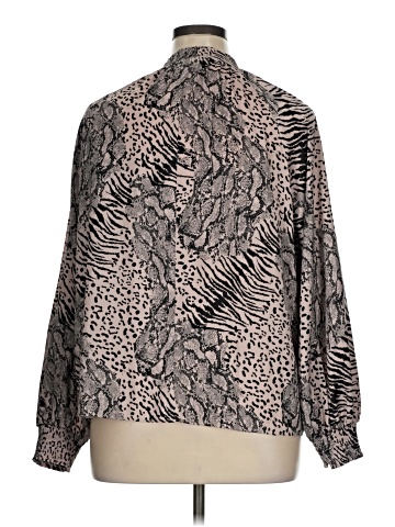 Jennifer Lopez Long Sleeve Blouse (view 2)