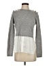 Aqua 100% Cashmere Gray Cashmere Pullover Sweater Size S - photo 1