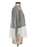 Aqua 100% Cashmere Gray Cashmere Pullover Sweater Size S - photo 4