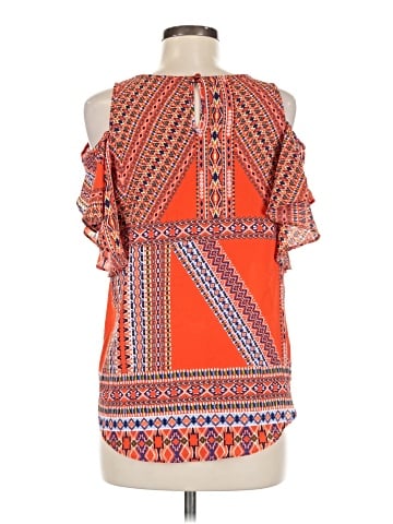 I.N. San Francisco Short Sleeve Blouse (view 2)