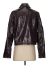 Express 100% Polyester Metallic Burgundy Jacket Size S - photo 2