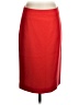 J.Crew 100% Wool Solid Red Wool Skirt Size 4 (tall) - photo 1