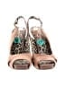 Jessica Simpson Animal Print Tan Sandals Size 8 - photo 2