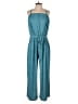 Simply Styled Chevron-herringbone Teal Jumpsuit Size XL Petite - photo 1