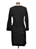 Risto 100% Silk Tweed Black Cocktail Dress Size L - photo 2