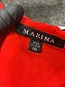 Marina Solid Red Jumpsuit Size 16 - photo 4