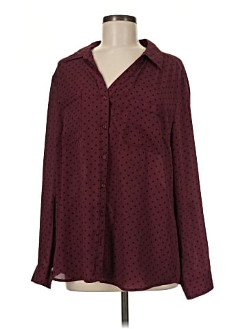 NY Collection Long Sleeve Blouse (view 1)