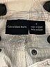 CALVIN KLEIN JEANS Plaid Ivory Shorts Size 6 - photo 3