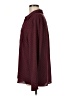NY Collection 100% Polyester Polka Dots Burgundy Long Sleeve Blouse Size M (estimated) - photo 5