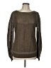 Not Your Daughter's Jeans Metallic Brown Pullover Sweater Size L - photo 1