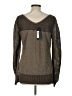 Not Your Daughter's Jeans Metallic Brown Pullover Sweater Size L - photo 2