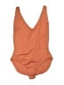 Unbranded Solid Orange One Piece Swimsuit Size S (estimated) - photo 1